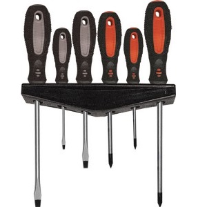 Набор отверток "Мастер" CrV сталь, набор 6шт