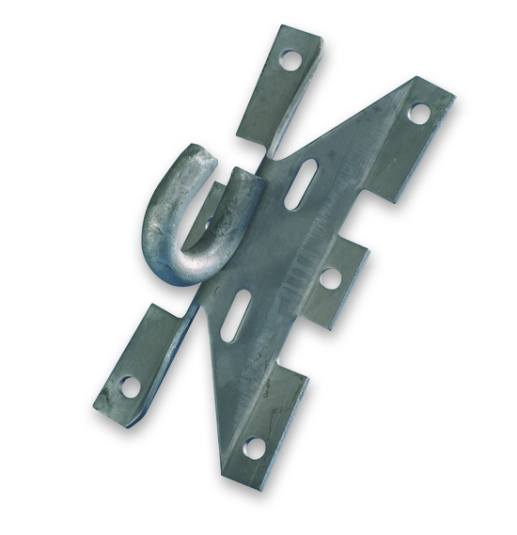 Крюк универсальный "SOT76", крепление через бандаж или на стену при помощи шурупов, "Ensto"