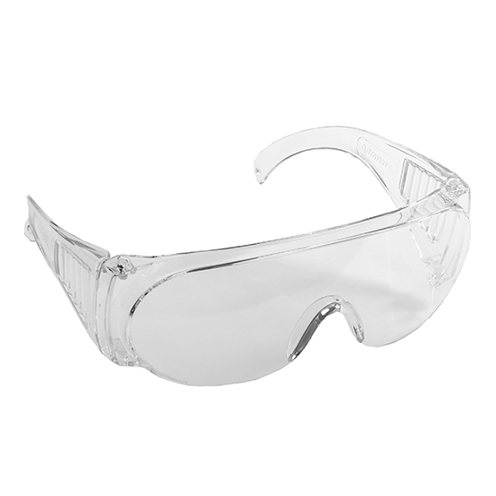Очки "Stayer" защитные поликарбонатные, прозрачные линзы, боковая вентиляция