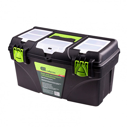 Ящик "Сибртех" для инструмента пластиковый, 530*290*280мм, 21"