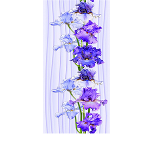 Панель ПВХ "Ирис",рисунок, 250*10*2700мм