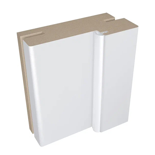 Стойка дверной коробки с уплотнителем, 74*2070*32мм(3), телескопическая , "Эмалит серебристый" ФлайДорс