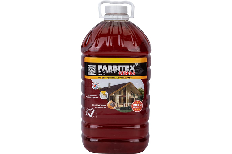 Олифа "FARBITEX", 5л