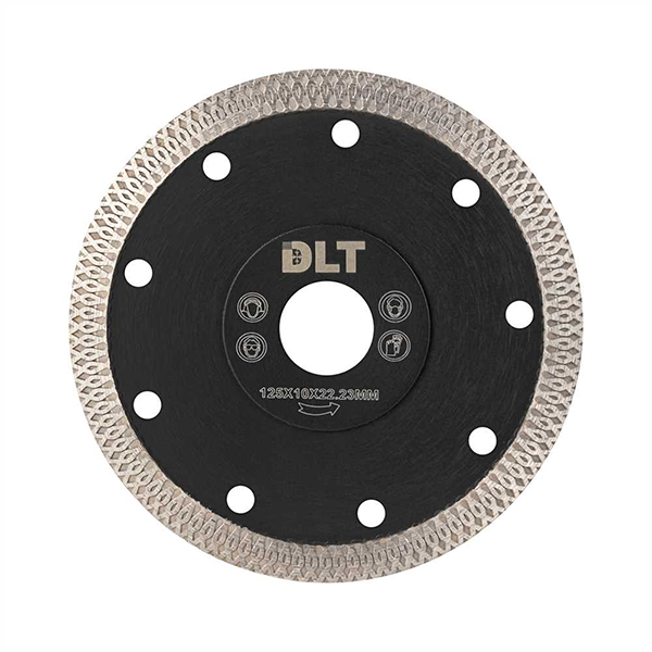 Диск алмазный DLT № 43 125*2*22,2мм турбо, сухой рез