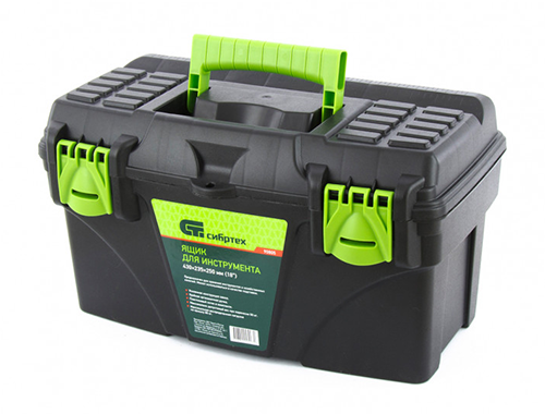Ящик "Сибртех" для инструмента пластиковый, 430*235*250мм. 18"