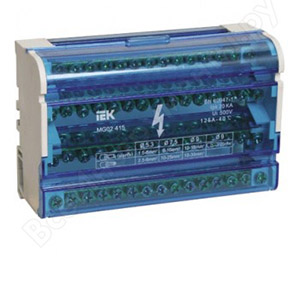 Шина "N" на дин-рейку в корпусе 4*15 групп "ИЭК"