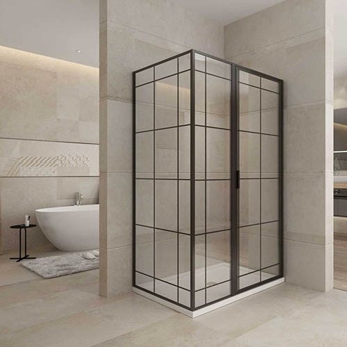 Душевое ограждение "Zili Do L16231R Кратос", 1200*800*1900мм,  размер под поддон, правое, стекло 8мм