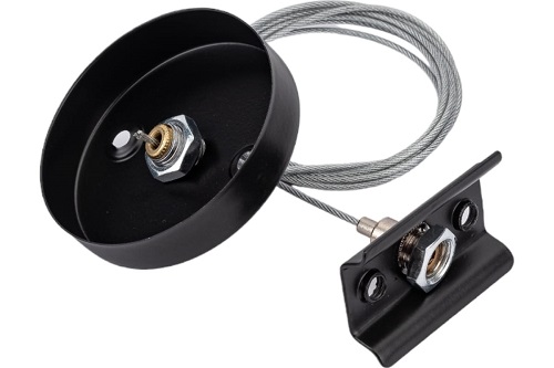 Подвес для шинопровода для однофазного "ЭРА TR-1PA-SW" черный