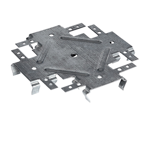 Соединитель одноуровневый "Краб" для профиля ПП60*27, 0,7мм