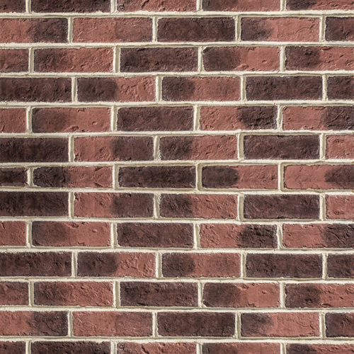 Искусственный камень Кирпич Лондон, красный