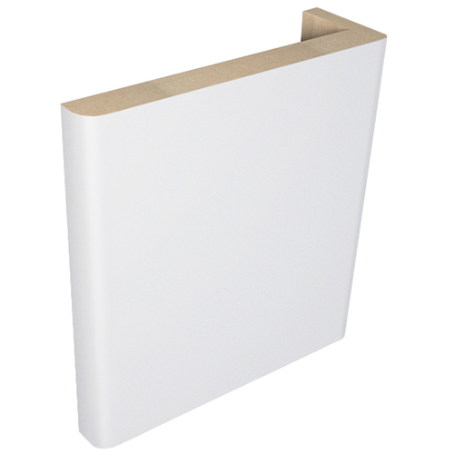 Наличник дверной плоский, 70*2150*8мм, телескопический ,  "Эмалит серебристый" ФлайДорс