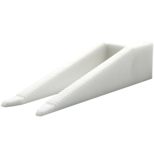 Система выравнивания плитки "Decor", Клин Двойной PRO (для Зажимов: Кольцо, Флажок), 80шт/уп