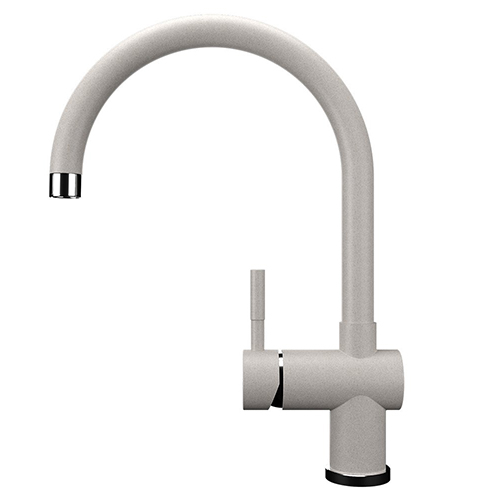 Смеситель &quot;Ulgran Quartz UQ-021-10&quot; одноручковый для кухни, песок