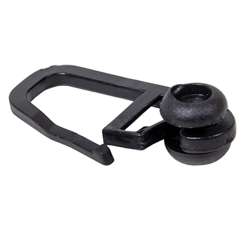 Крючок -ролик "МАГЕЛЛАН" черный, 20шт