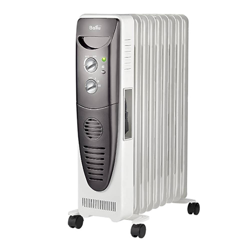 Масляный радиатор "Ballu Turbo" BOH/TB-09FH 2000Вт 9 секций