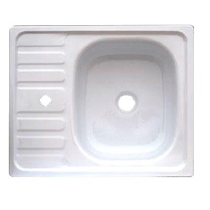 Мойка 500*600 с 2кронштейнами, с выпуском 1 1/2, без сифона