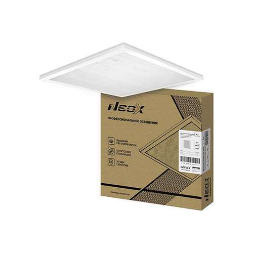 Панель универсальная ДВО-02 3640-ПРИЗМА 36Вт 4000К 595х595мм "NEOX"