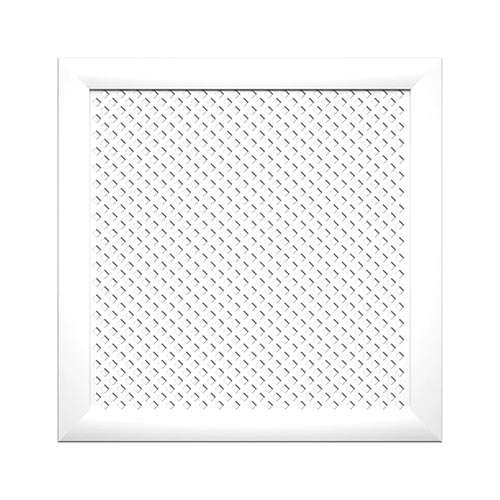 Экран навесной "Глория Stella" рамка прямая 600*600*180мм, "Белый"