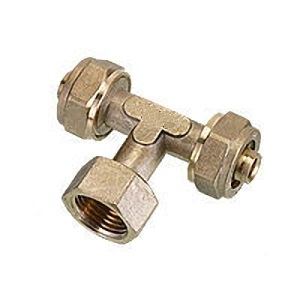 Тройник удлиненный корейский стандарт 20мм*1/2в*20мм