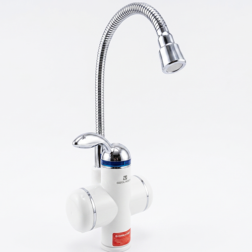 Смеситель "Gota Rocia" одноручковый для кухни "G90056", водонагреватель, с подводкой