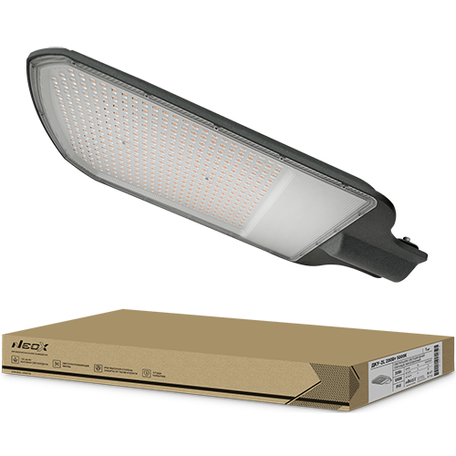 Светильник уличный линзованный светодиодный ДКУ-2L 200Вт 230В 5000К 25000Лм 125лм/Вт 48-70мм IP65 NEOX