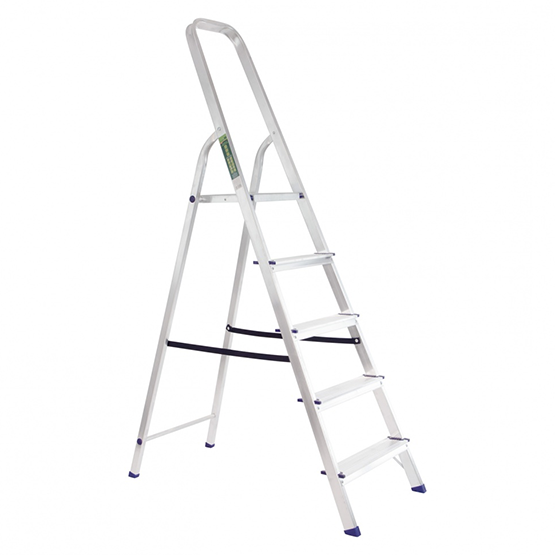 Стремянка алюминиевая 5 ступеней//СИБРТЕХ