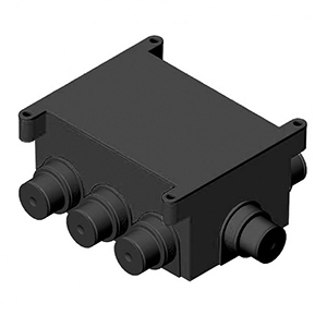 Коробка распределительная "Hegel" для скрытой проводки, для монолитного строительства, 118*76*60мм