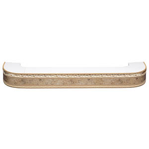 Карниз М потолочный "Гранд", 2 ряда, бронза, 3000мм