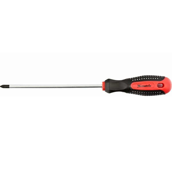 Отвертка "Matrix" Fusion, PH1*150мм, CrV, трехкомпонентная ручка Anti-Slip