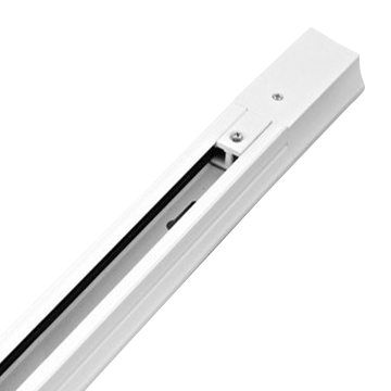 Шинопровод "R-1W-TL" для трекового светильника 1метр, белый IN HOME