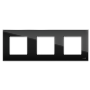 Рамка 3-ая, "CGSS", черная