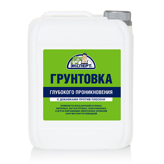 Грунт глубокого проникновения "Эксперт", 5кг