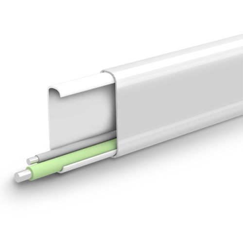 Кабель-канал  15*10мм "Деконика" , 2,2м, 001 Белый