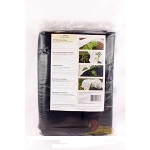 Нетканный мульчирующий материал "Удача", для защиты от сорняков, черный, аналог 60пл, 10*3,2м