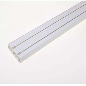 Шина потолочная "Белый", 2 ряд, 2800мм