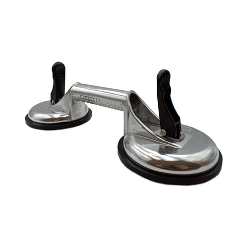 Присоска алюминиевая зажимная двойная для плитки и стекла 118мм Diamond