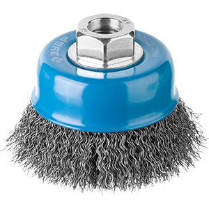 Щетка "Зубр ПРОФЕССИОНАЛ" чашечная для УШМ, витая стальная проволока, М14*75мм!!!