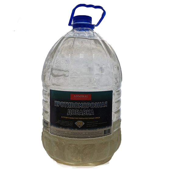 Противоморозная добавка для растворов Адмирал, 10л