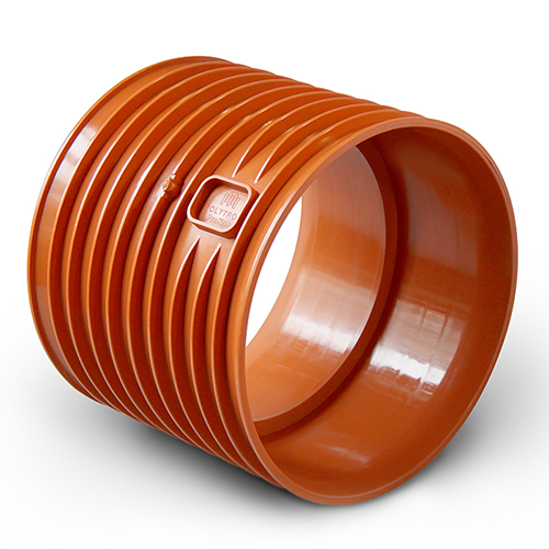 Муфта для гофрированной двухслойной трубы Polytron Prokan 200мм