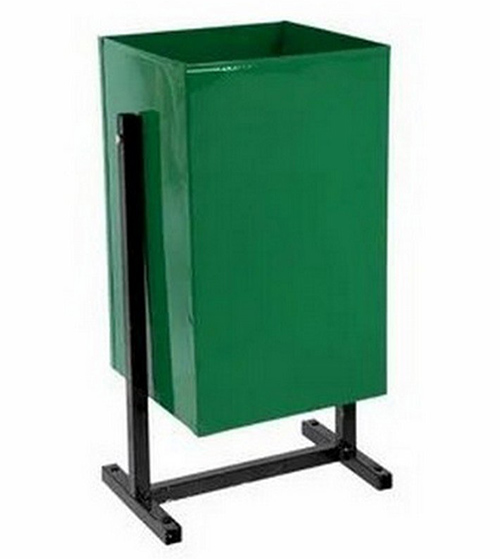 Урна металлическая, поворотная Эконом У-1 без крышки