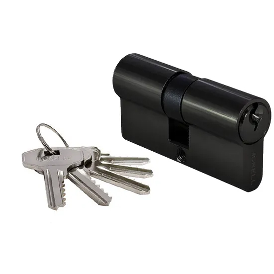 Ключевой цилиндр высокой секретности "HS-70C BL", "Черный"