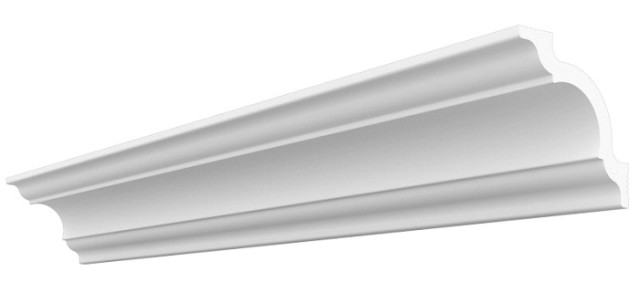 Плинтус М "DECOLINE 14" потолочный 95*95 1/55, 1/70