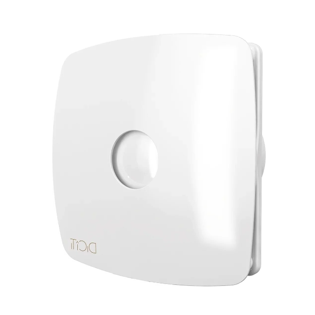 Вентилятор "Era" вытяжной D100 "RIO 4C" 14Вт осевой, с обрат. клапаном, белый