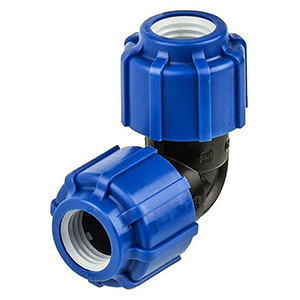 Угольник для трубы ПЭ 63мм