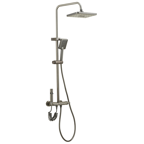 Душевой гарнитур &quot;Профсан&quot; для ванны c тропическим душем и гигиенической лейкой &quot;PSM-900-81GA&quot;, кнопочный