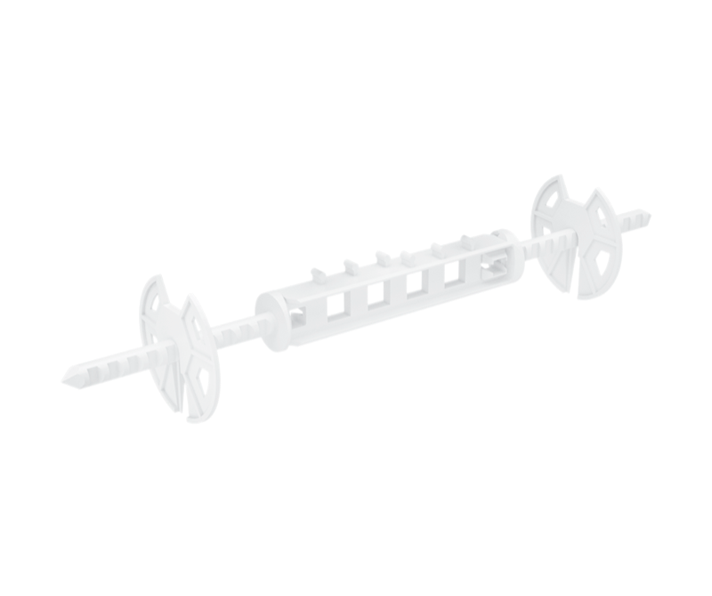 Универсальная стяжка  для несъемной опалубки ( 2 элемента+2 держателя)