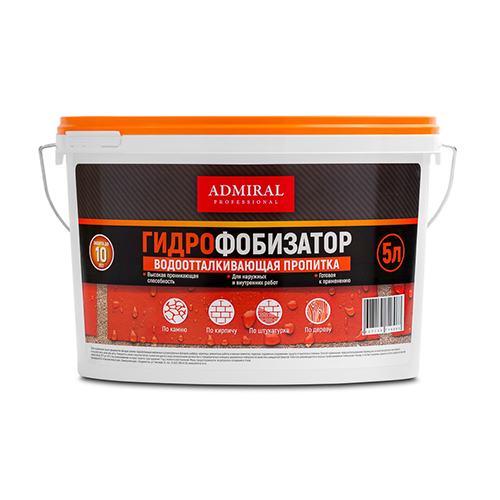 Водоотталкивающая пропитка  &quot;Гидрофобизатор&quot;, 5л