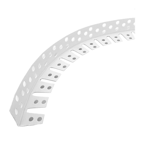 Угол евро ПВХ KU, 2*25мм, L=2,5м,штукатурный арочный