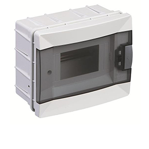 Бокс пластиковый навесной на 6 модулей VIKO IP40 белый