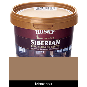 Шпатлевка акриловая по дереву "HUSKY ", Махагон 0,8кг